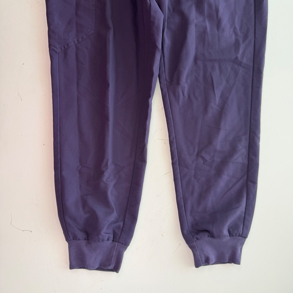FIGS Jogger Scrubs Pants Royal Blue Orange Drawstring Womens Large Lot of 4 - Picture 16 of 16